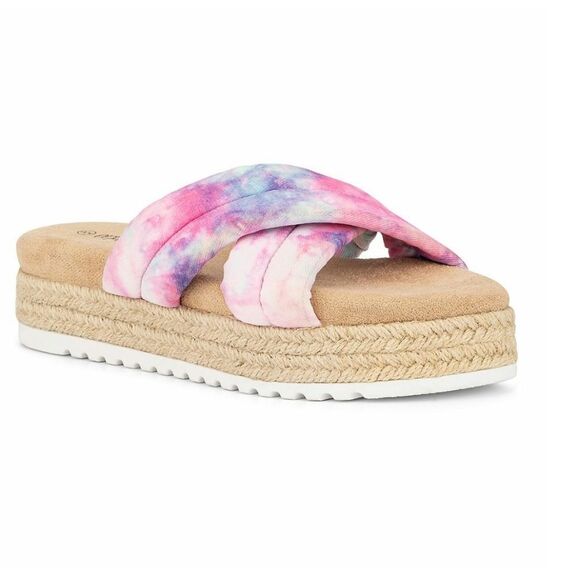 BRAND NEW OLIVIA MILLER RIVER WOMEN"S  PLASFORM  ESPADRILLE SANDAL - Picture 16 of 16
